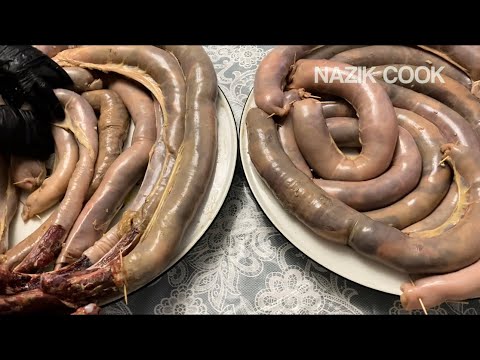 Видео: Қазы жасаудың 2 жолы Қазы айналдыру Қабырғамен қазы. Как сделать Казы. Cook Kazy