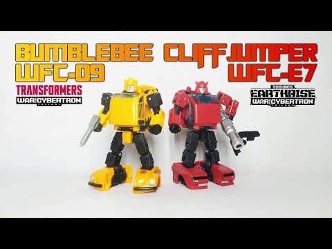 Видео: Обзор на TRANSFORMERS NETFLIX/EARTHRISE - Bumblebee (WFC-09)/Cliffjumper (WFC-E7)