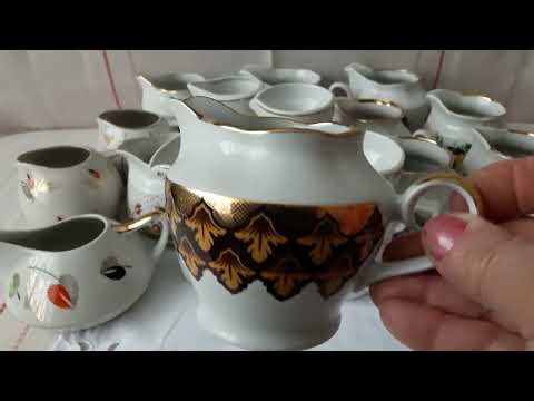 Видео: Фарфор.Сливочники.РИГА!РИГА!РИГА!!!!👍🏻👍🏻👍🏻💥💥💥