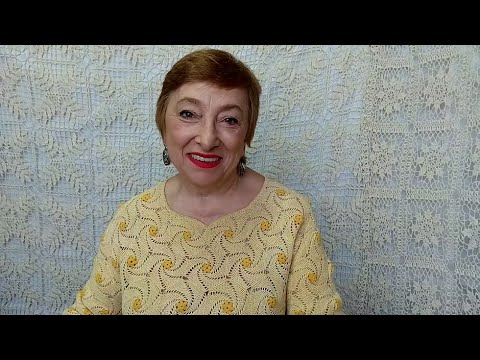 Видео: Юбка из фрагментов "Мельница". Мастер-класс по вязанию крючком от  О. С. Литвиной.