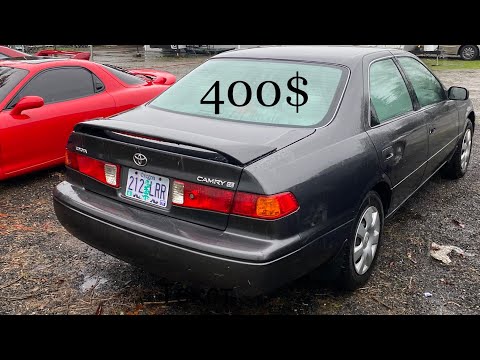 Видео: Купил Камри за 400$ Перекуп в США актуально ?! 2022