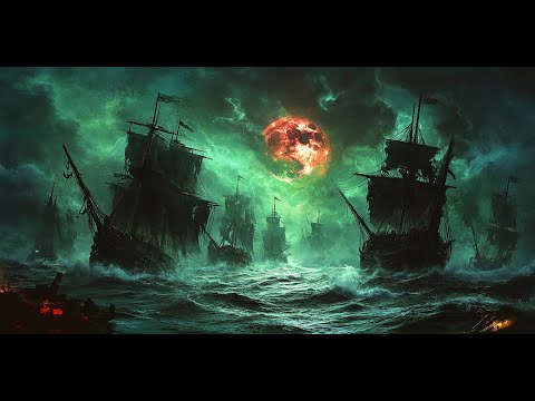 Видео: Тень Демона – Призраки Семи Морей (Horror Rock) "AI Трек"