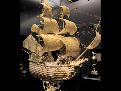 Видео: Вена, Музей Истории искусств. Виртуозность в резьбе по кости / Vienna, KHM. Virtuosic Ivory