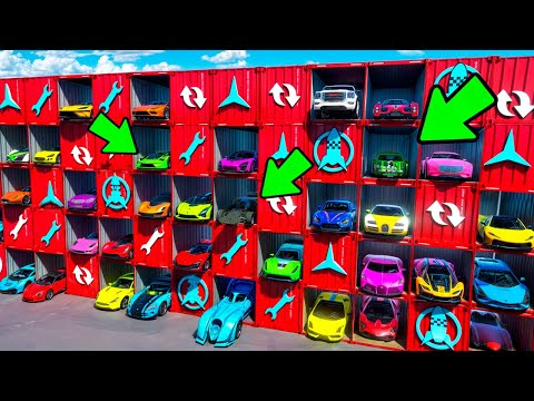 Видео: БИТВА ЗА КОНТЕЙНЕРЫ В ГТА 5 ОНЛАЙН! САМЫЕ БЫСТРЫЕ МАШИНЫ В МИРЕ! СЛУЧАЙНЫЙ ВЫБОР В GTA 5!