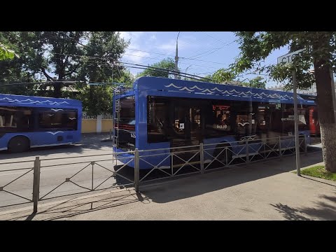 Видео: Саратов, троллейбус 15,ПКТС-6281"Адмирал" б.1426 (24.07.2022)