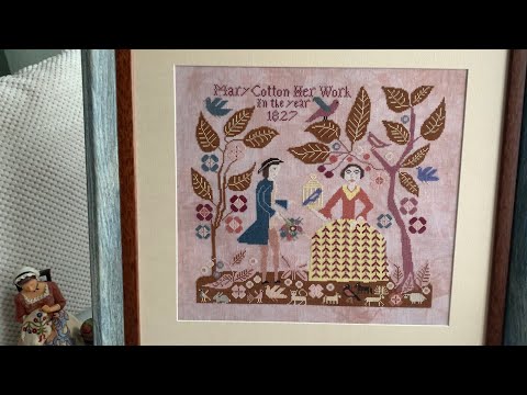 Видео: 25. Kathy Barrick и Carriage House Samlings. 25 вышитых дизайнов