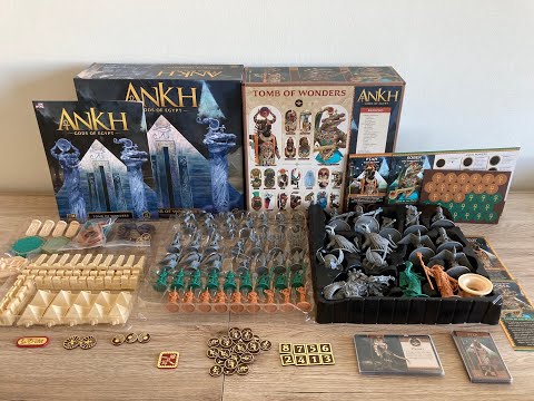 Видео: Ankh: Gods of Egypt - Tomb of Wonders (CMON), pt.3//Анх: Боги Египта - Гробница чудес (CMON), ч.3
