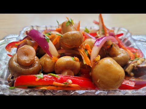 Видео: Маринованные шампиньоны. Питание при диабете. 