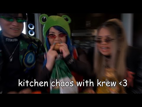 Видео: кухонный хаос с Крю