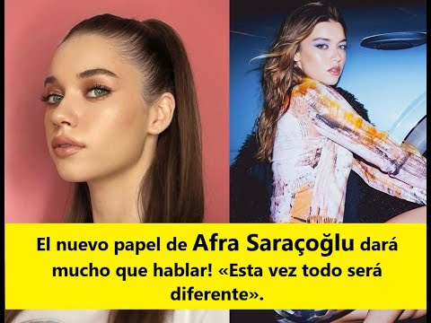 Видео: Новая роль Афры Сарачоглу даст о чем поговорить! «На этот раз все будет по-другому».