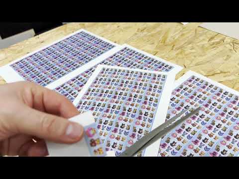 Видео: Печать на пленке Oracal гибкими УФ чернилами на принтере PrintX и тест на истирание 😎