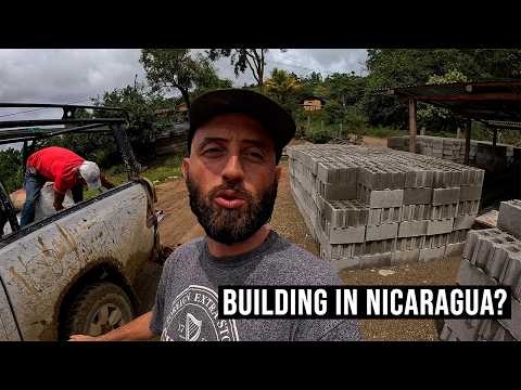Видео: Строим ферму нашей мечты в Никарагуа! День из жизни
