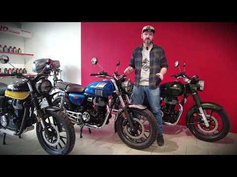 Видео: Все модификации Honda CB350 - CB350, CB350 H'ness, CB350RS