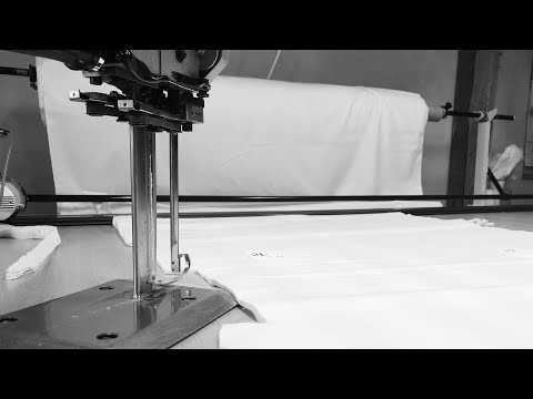 Видео: Раскрой ткани сабельным ножом