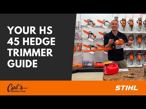 Видео: Итак, у вас есть кусторез STIHL HS 45