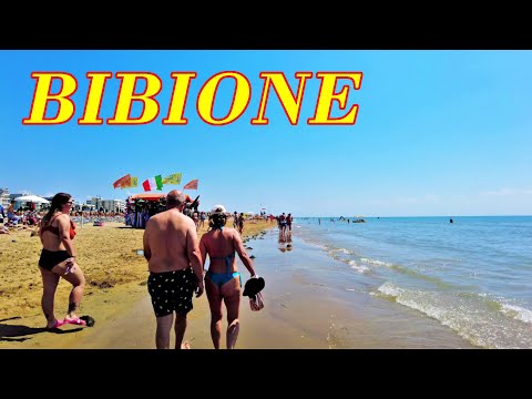 Видео: Отдых на Пляже в Бибионе. На Море в Италии. Bibione 2022.