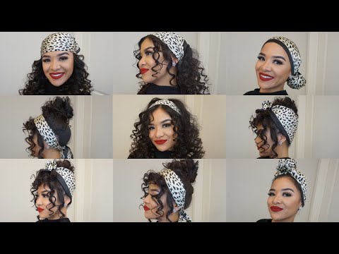 Видео: 7 БЫСТРЫХ И ПРОСТЫХ ПРИЧЕСОК С ШЕЛКОВЫМ ШАРФОМ!!!