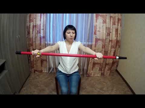 Видео: ЛФК при шейном остеохондрозе.