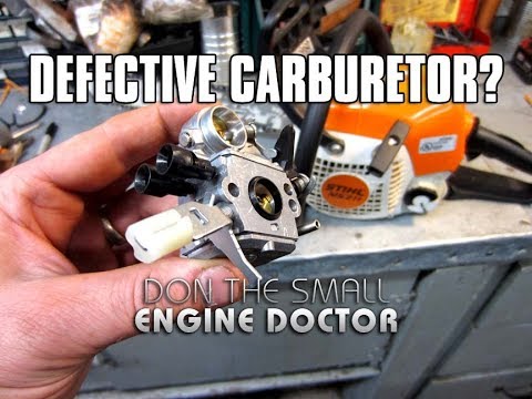 Видео: Ремонт бензопилы, которая глохнет и не работает, путём замены карбюратора — Stihl MS211