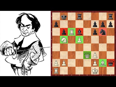 Видео: Шахматы. Михаил Таль. ИГРА НА ВСТРЕЧНЫХ КУРСАХ!