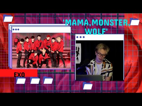 Видео: EXO(엑소)- MAMA + Monster + Wolf реакция