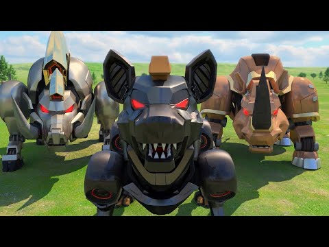 Видео: Металионы – Воссоединение в Нидерландах, 2 часть (2 сезон/36 серия) | Трансформеры для детей