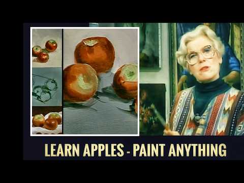 Видео: Рисование яблок: путь новичка к живописи чего угодно с Хелен Ван Вик