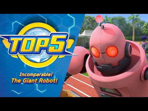 Видео: [Рейтинговое шоу Superwings] Несравненный! Гигантские роботы! Топ-5