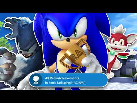 Видео: Я получил ВСЕ ДОСТИЖЕНИЯ в Sonic Unleashed (Wii/PS2) — RetroAchievements