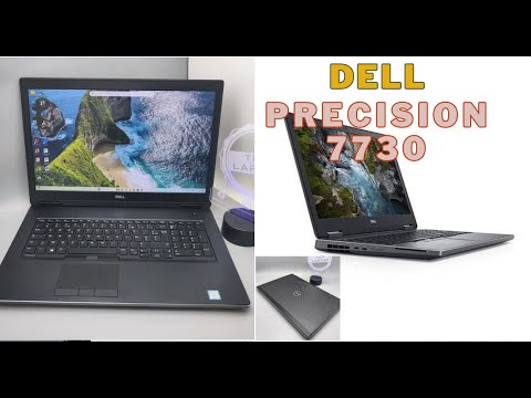 Видео: Ноутбук Dell Precision 7730 Core i7-8850H/ RAM 64 Gb/ SSD 512 Gb / 17.3 FHD/ Quadro P4200 8 Gb БУ