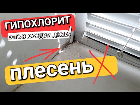 Видео: Как удалить плесень на откосах пластикового окна?