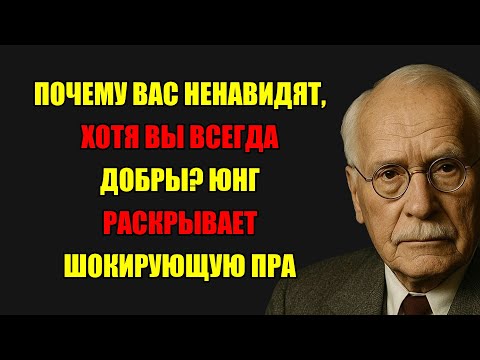 Видео: Почему Вас Ненавидят, Хотя Вы Всегда Добры? Юнг Раскрывает Глубинную Тайну Души