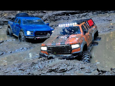 Видео: CrossRC AT6 ТОП, просто валит! ... Не бери FORD 4x4 ... RC OFFroad 6x6