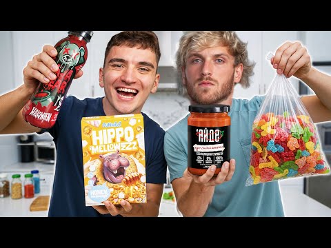 Видео: ОПИТАХМЕ НАЙ-СТРАННИТЕ ЮТЮБЪРСКИ КОМБИНАЦИИ С ХРАНА