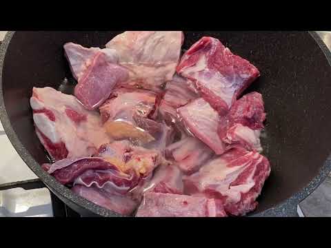 Видео: Как приготовить бычий хвост,шурпа