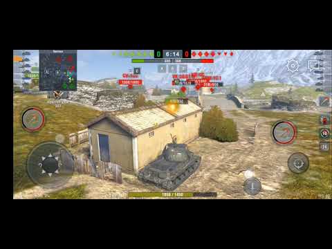 Видео: Бой на ИС-2 экранированном WOT blitz