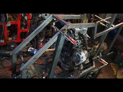 Видео: Рама квадроцикла продолжение (Проект квадр из Оки)
