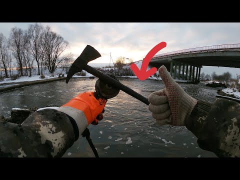 Видео: Вот это Находка на Поисковый Магнит из Речки, пополнил мою Коллекцию