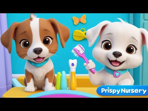 Видео: Щенок учится чистить зубы 🐶🪥