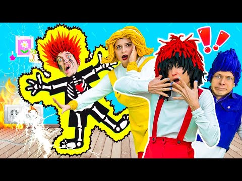 Видео: Не суй пальцы в розетку! ⚡☠️ Поучительная песенка для малышей о правилах безопасности