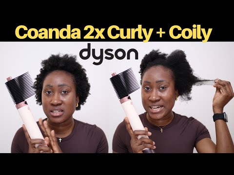 Видео: Dyson Airwrap Coanda 2x Curly + Coily для волос 4C | Обзор и результаты