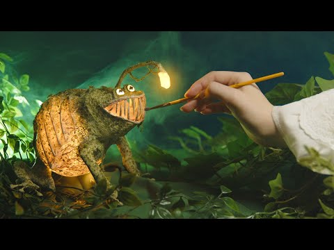 Видео: Делаем легкую жабу-пожирательницу на Хэллоуин!