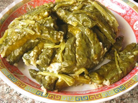 Видео: Силик- фаршированные листья МАНГОЛЬДА