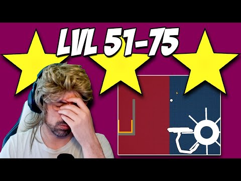 Видео: Booms Quest For 3 Stars (BRAIN IT ON! УРОВНИ 51-75)