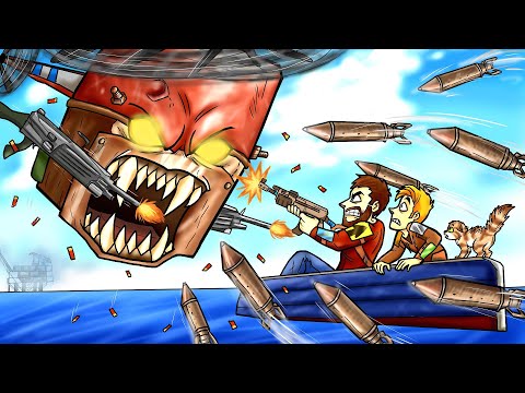 Видео: БРОНЕКОПТЕР хотел ОТНЯТЬ МОИ РАКЕТЫ! Выживание в Rust Раст