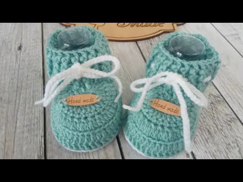 Видео: ✨️ПРОЩЕ НЕКУДА 👶ПИНЕТКИ КРЮЧКОМ/crochet booties