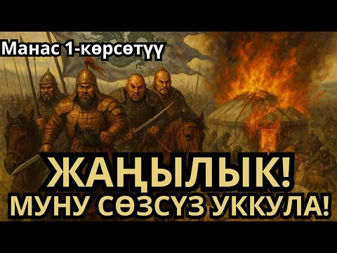 Видео: МАНАС ТӨРӨЛӨ ЭЛЕКТЕГИ ОКУЯЛАР. КЫРГЫЗДЫ АЛООКЕ МЕНЕН МОЛТОХАН ЧААП АЛДЫ. С. КАРАЛАЕВДИН ВАРИАНТЫ.