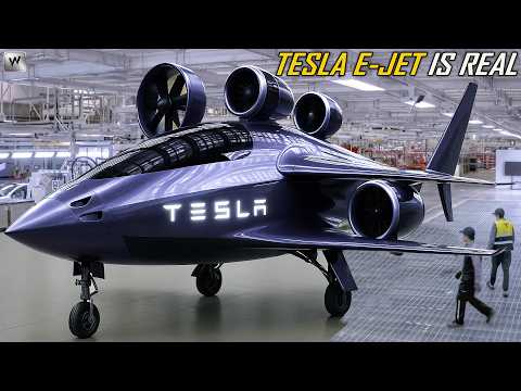 Видео: НАКОНЕЦ-ТО! Илон Маск анонсировал новый суперэлектрический самолёт Tesla 2026 года. Что шокирует?