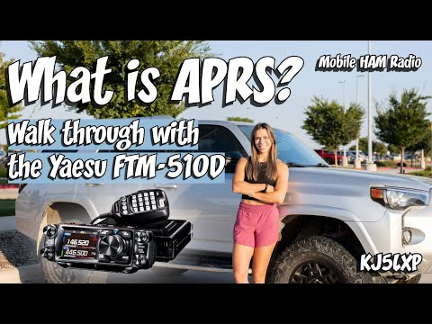 Видео: APRS на мобильном любительском радио | Yaesu FTM-510D Руководство для начинающих