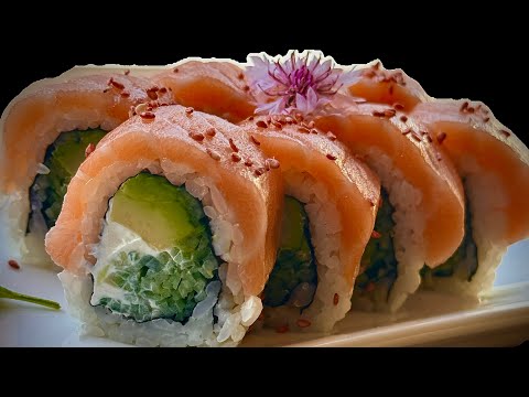 Видео: Филадельфия ролл!!! Как приготовить ролл Филадельфия.Philadelphia roll !